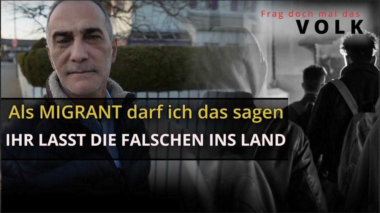 Migrant spricht aus, was Deutsche sich nicht trauen.