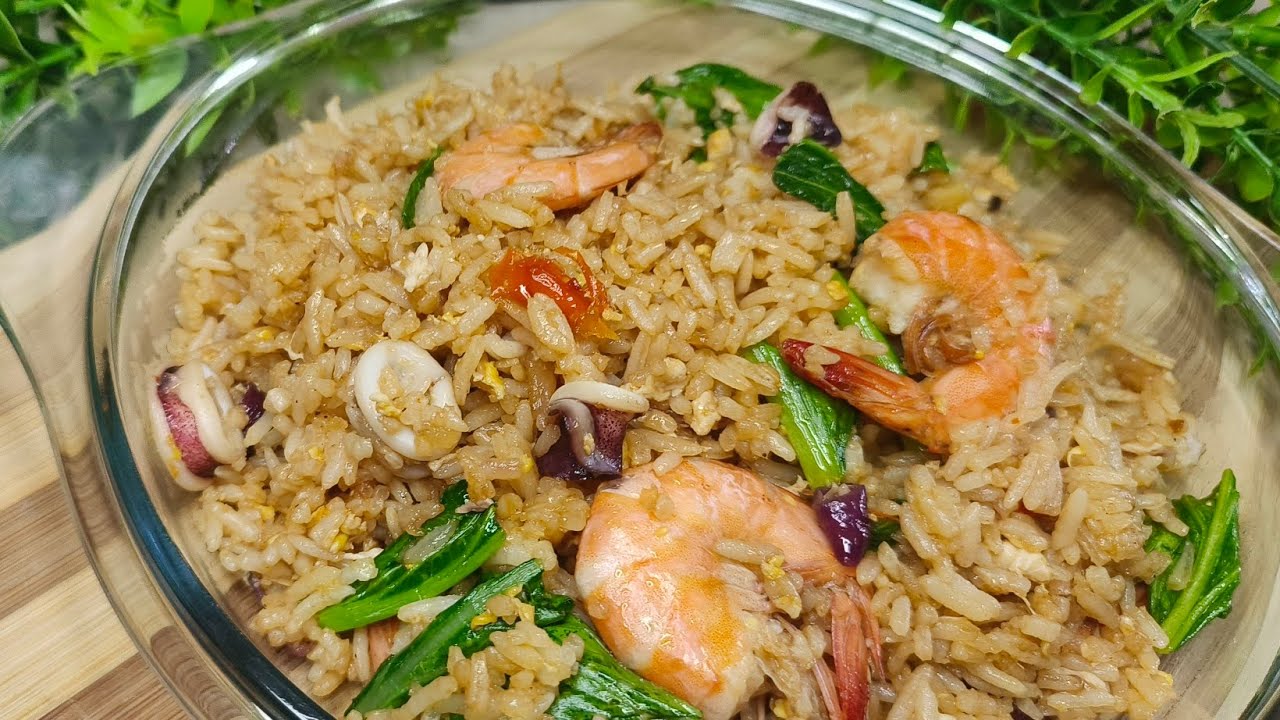 NASI GORENG SEAFOOD MUDAH