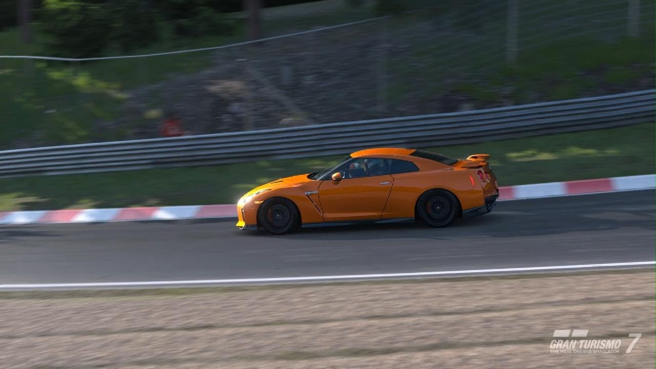 Gran Turismo 7 Nissan GT-R Time Trial at Nordschlife
