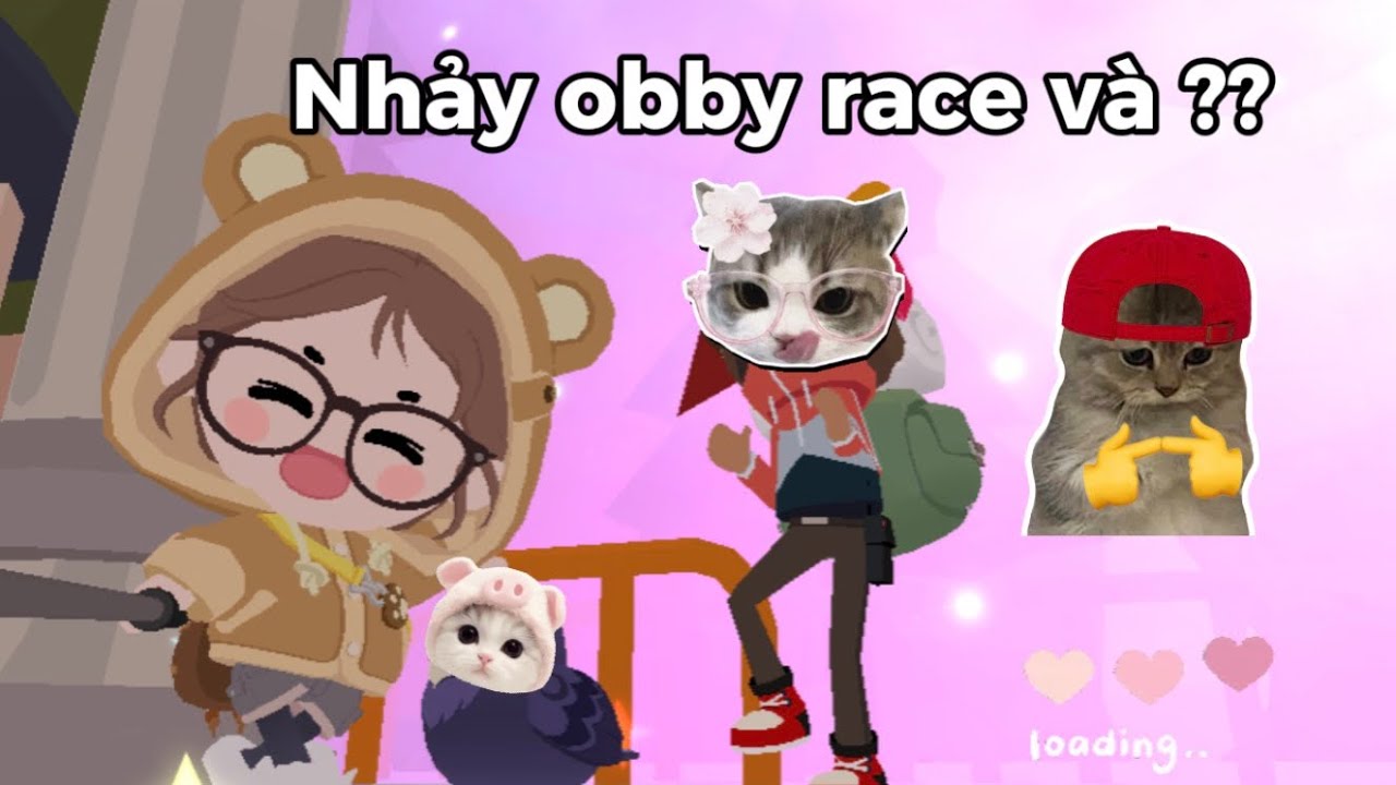 Tui nhảy obby race và???