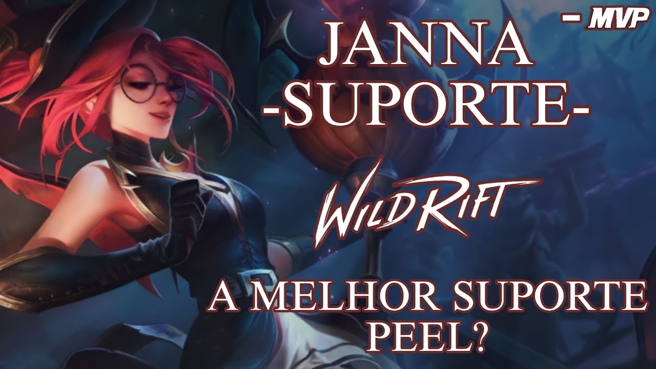 COMO CARREGAR QUALQUER PARTIDA DE JANNA FULL AGRESSIVA - GAMEPLAY COMPLETA | LOL WILD RIFT