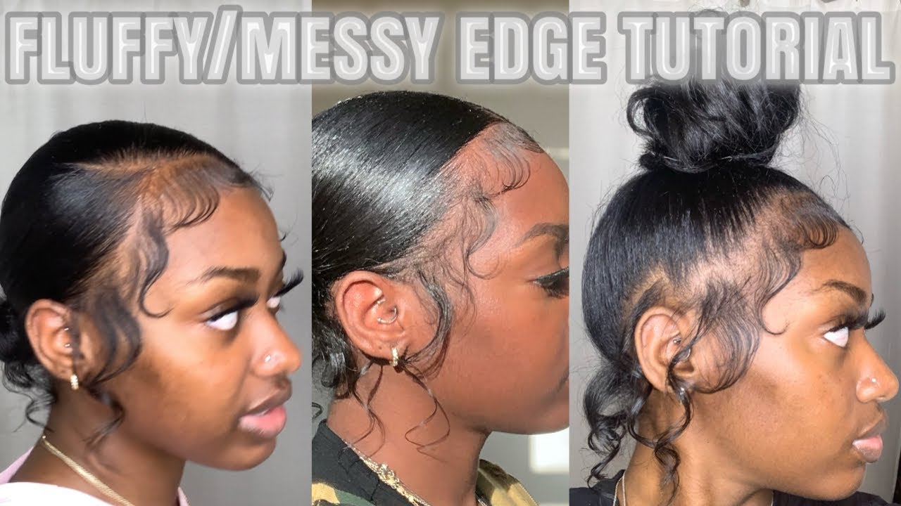 Fluffy/Messy edges tutorial | Jayda Cheaves Inspired