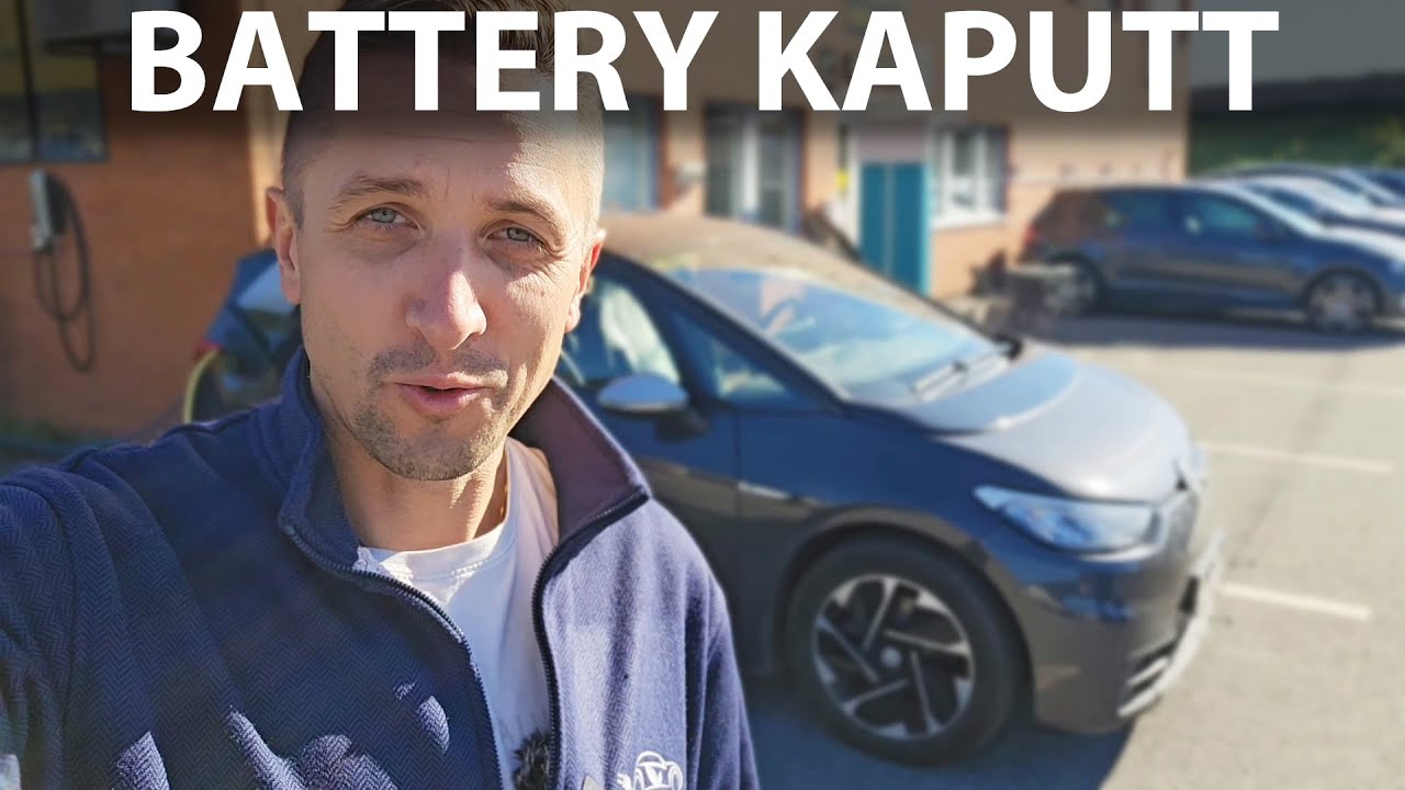 Ремонт VW ID3 в Эльбилмек с неисправным аккумулятором, часть 1