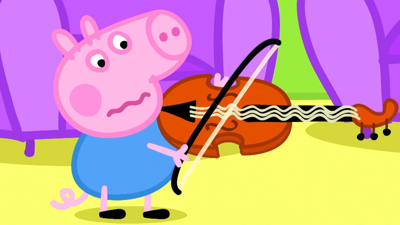 Instrumentos musicais 🎵 Peppa Pig Portuguese Brasil 🐽 Episódio Triplo! 🐽 T1 E16 - 18