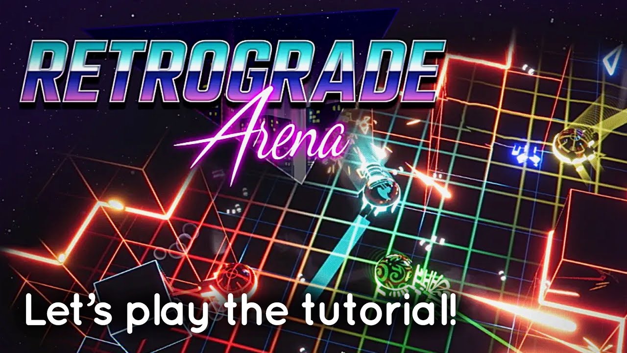 Retrograde Arena - First Time through Tutorial on Nintendo Switch