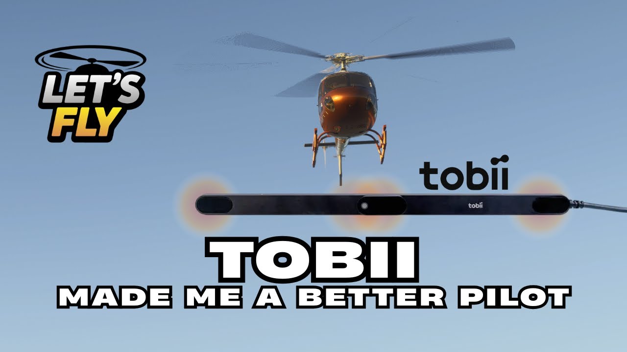 Это помогло мне стать лучшим пилотом симулятора — Tobii Eye Tracker 5 в MSFS 2024