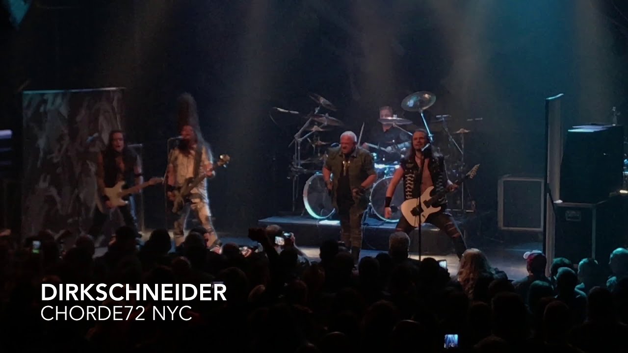DIRKSCHNEIDER 4kVideo /Gramercy -Theatre NEW YORK ( full show)