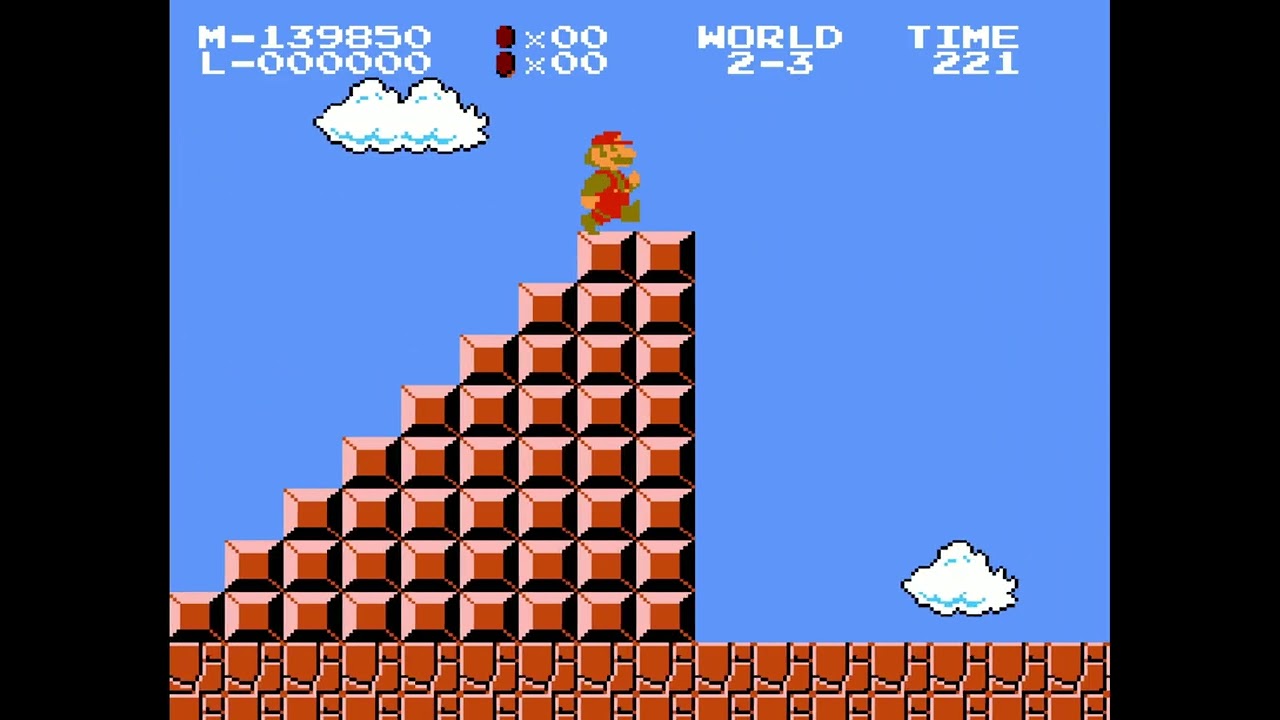Super Mario Bros🍄👑 retro gameplay world 1 to 5 #foryou #gaming #retrogaming #viral #supermariobros