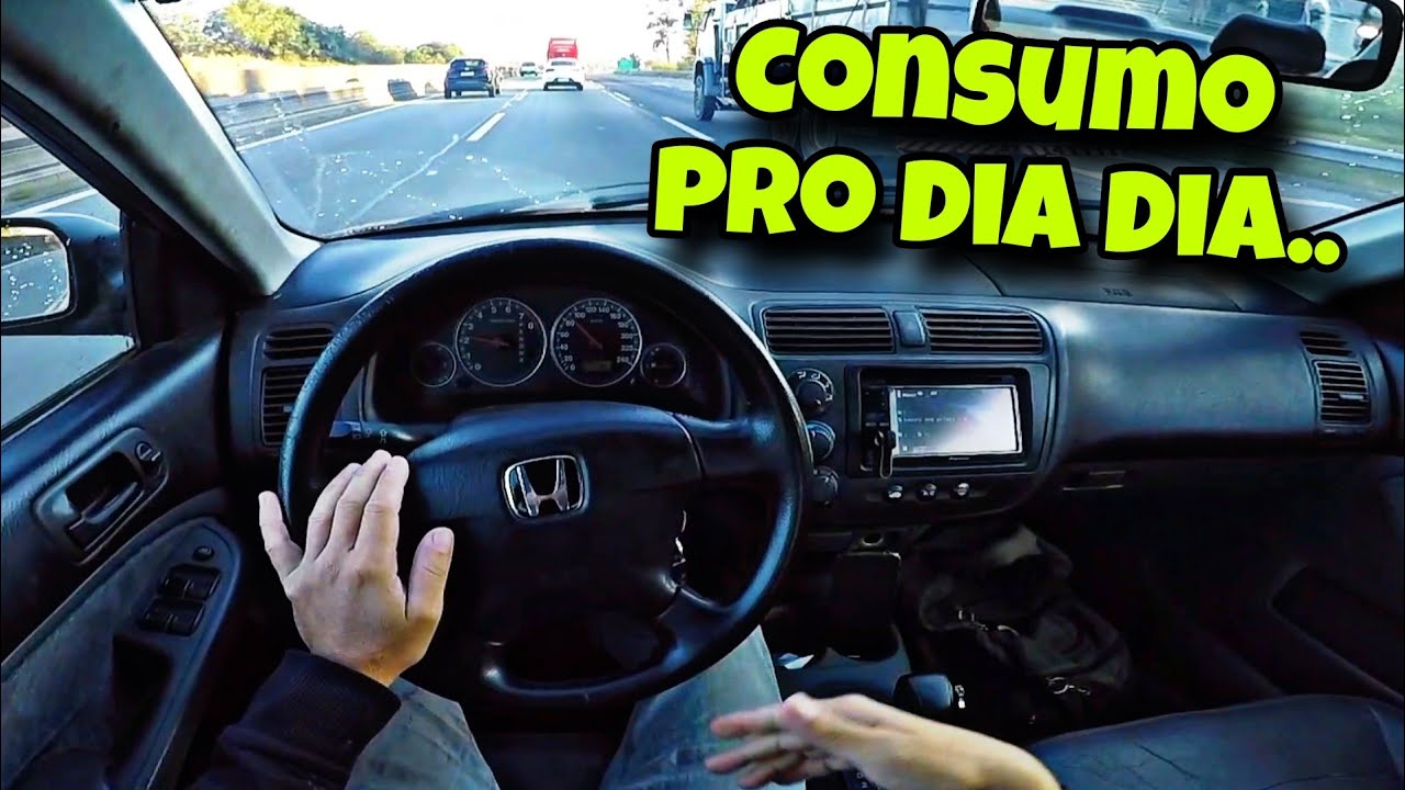 Civic G7 automático pro dia dia bebe  muito??