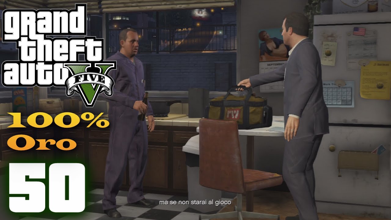 Grand Theft Auto V (ITA)-50- Ripulire il Bureau [100% Oro]