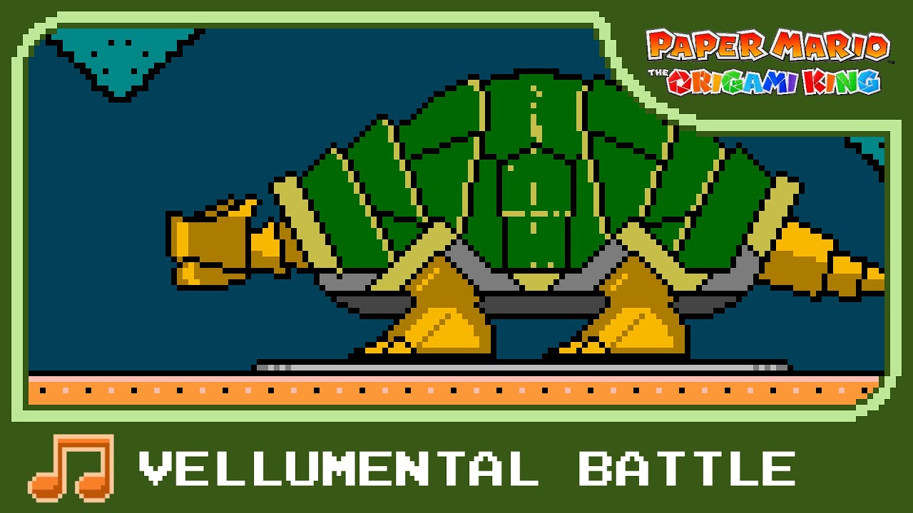 Vellumental Battle (8-Bit Cover) - Paper Mario: The Origami King