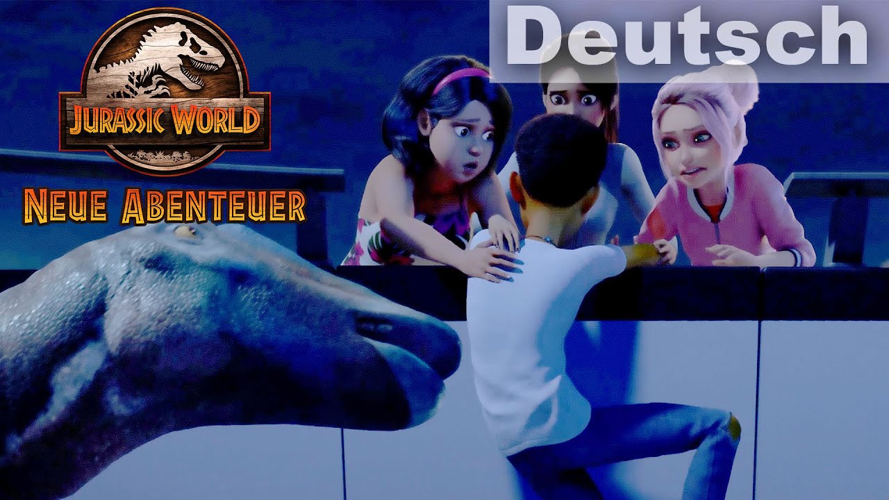 Flucht vor den Ouranosauriern | JURASSIC WORLD NEUE ABENTEUER | NETFLIX