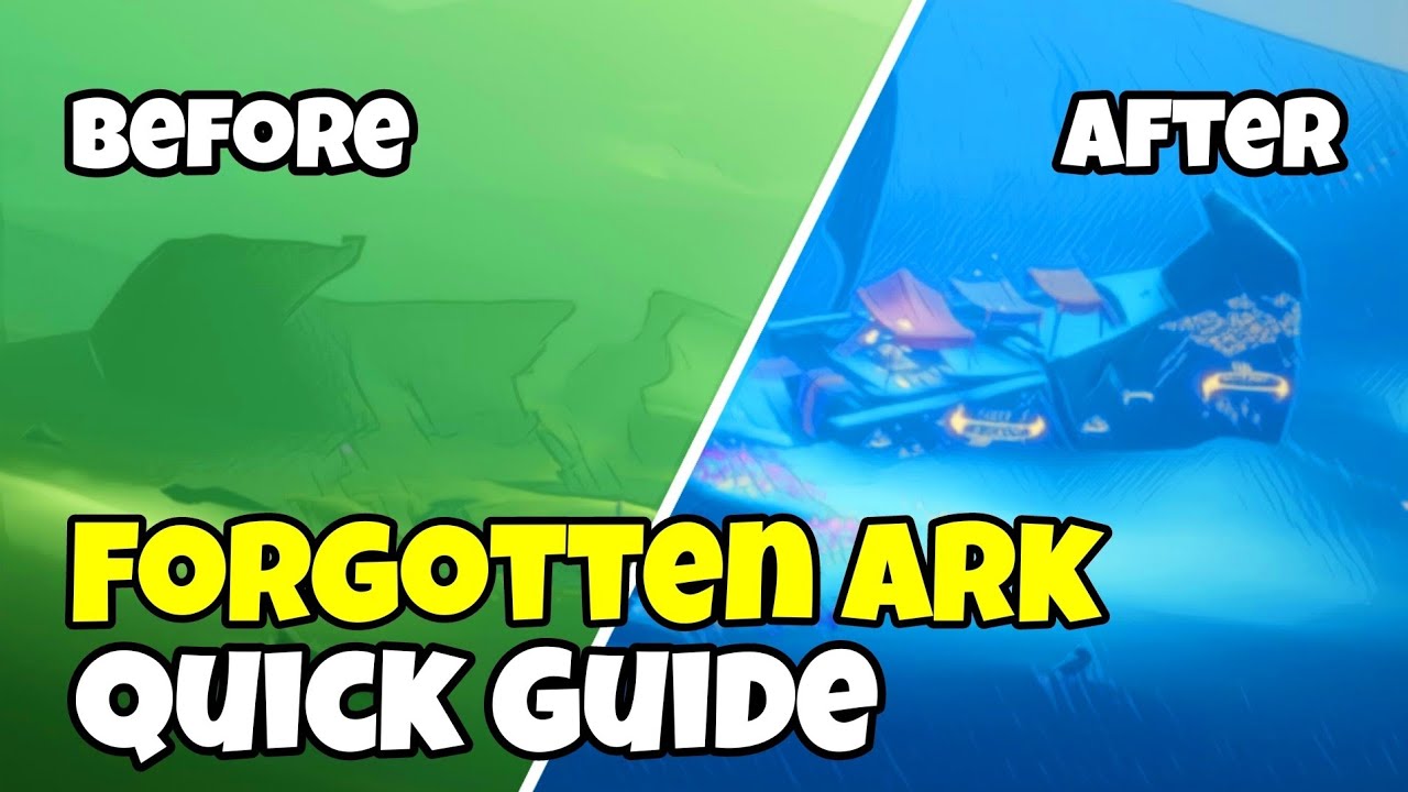 All Lights Location for Forgotten Ark Quests in Sky COTL