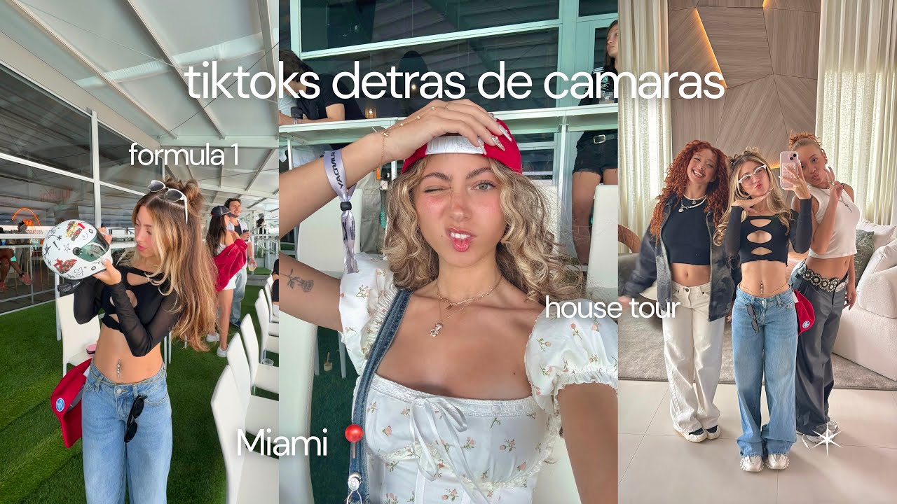 tiktoks detrás de cámaras | Miami house tour, Formula1