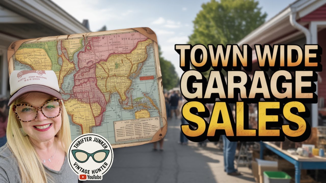 Everyone Walked Past THIS... But I Knew Better! Town Wide Garage Sales Edition
