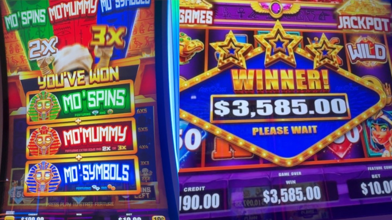 Spooky Link HAND PAY! All 3 Features On FIRST SPIN!
