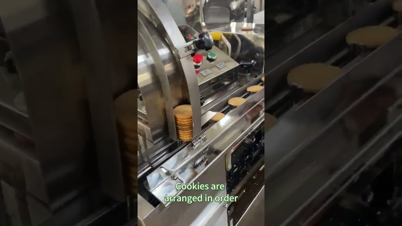 Gondor Sandwich Biscuit Machine - Efficient Biscuit Cream Sandwiching Solution #snackmachine