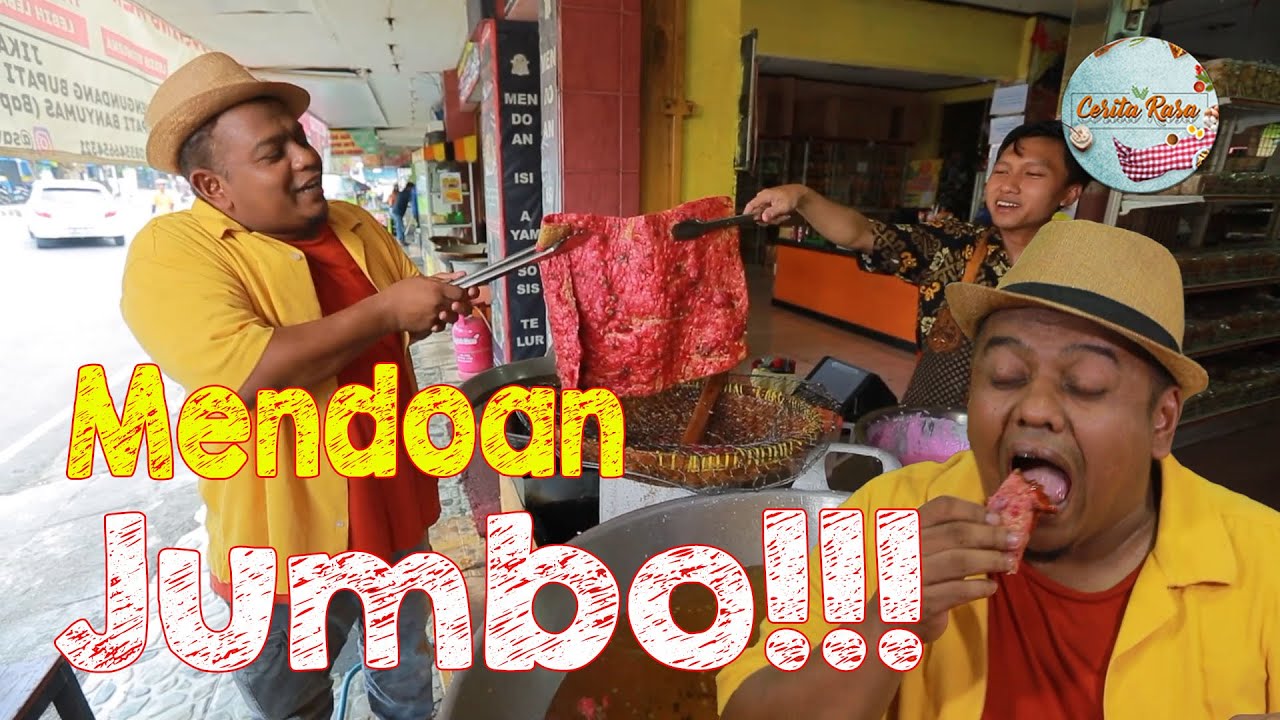 Kulineran ke Purwokerto Jangan Lupa Mendoan, Ada Mendoan Raksasa Nih!