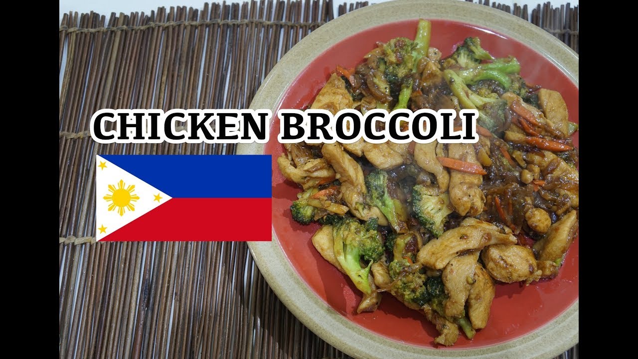 🇵🇭 Chicken Broccoli - Pinoy Tagalog Filipino Recipe
