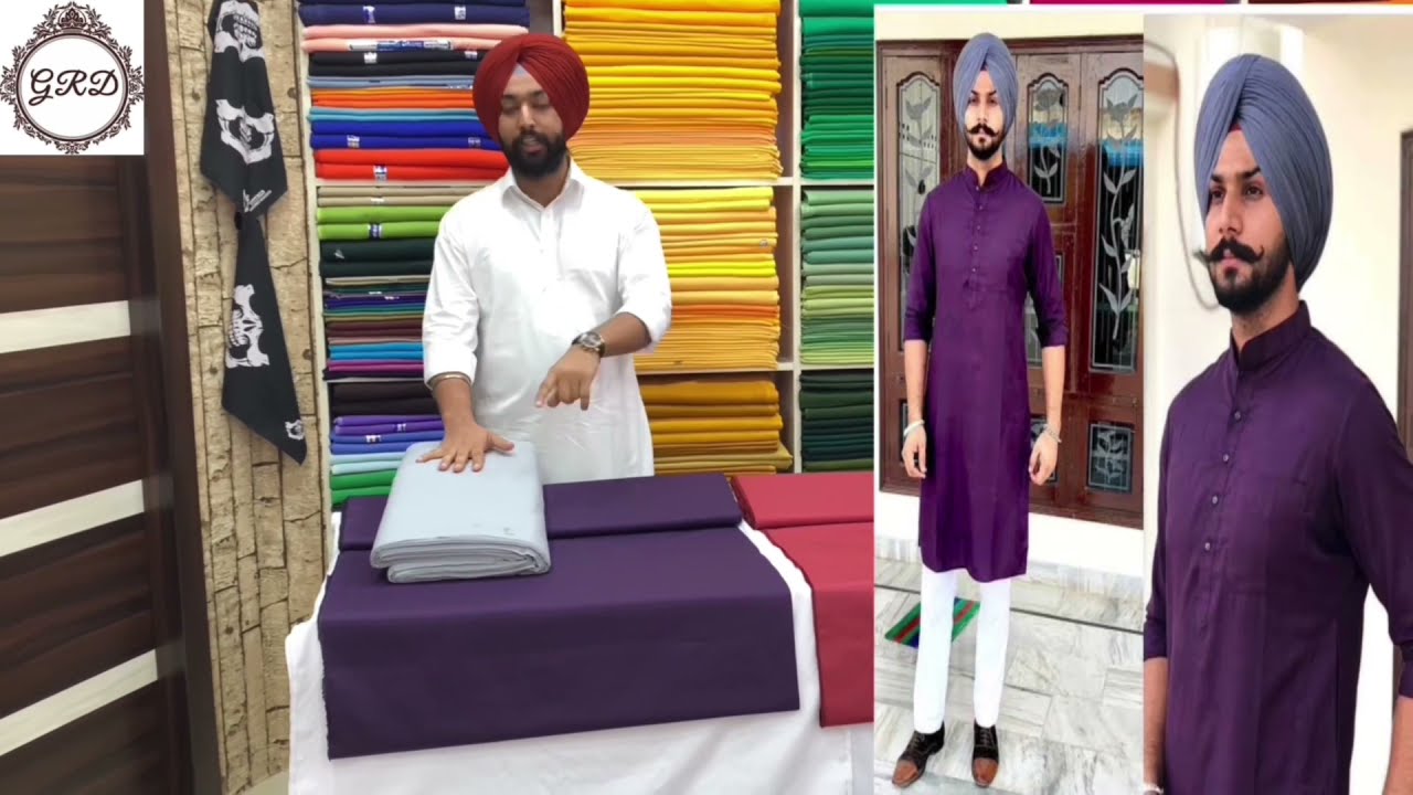Best turban contrast with coloured kurta pajama (part-1) #kurtapajama #sardar