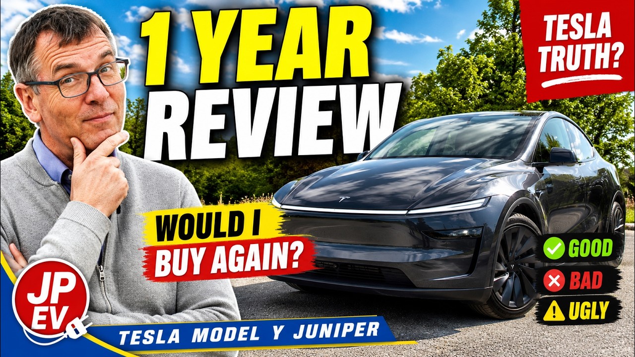 Обзор Tesla Model Y Juniper за 1 год | Плюсы, минусы и подводные камни?