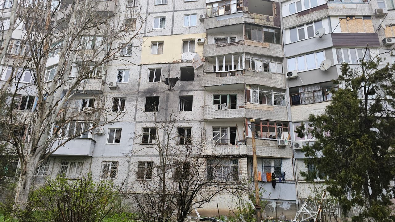 Херсон після обстрілу Корабельного району 02.04.2026