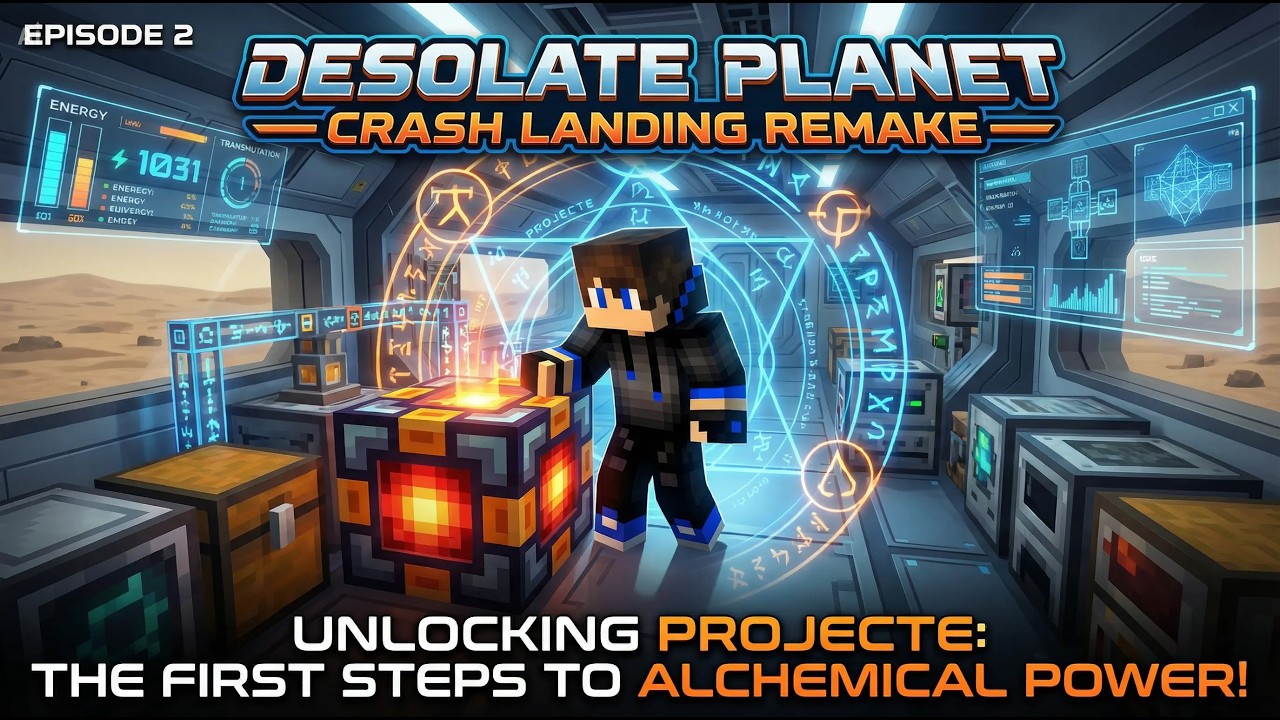 The First Steps to Alchemical Power on a Desolate Planet! - Ep 2