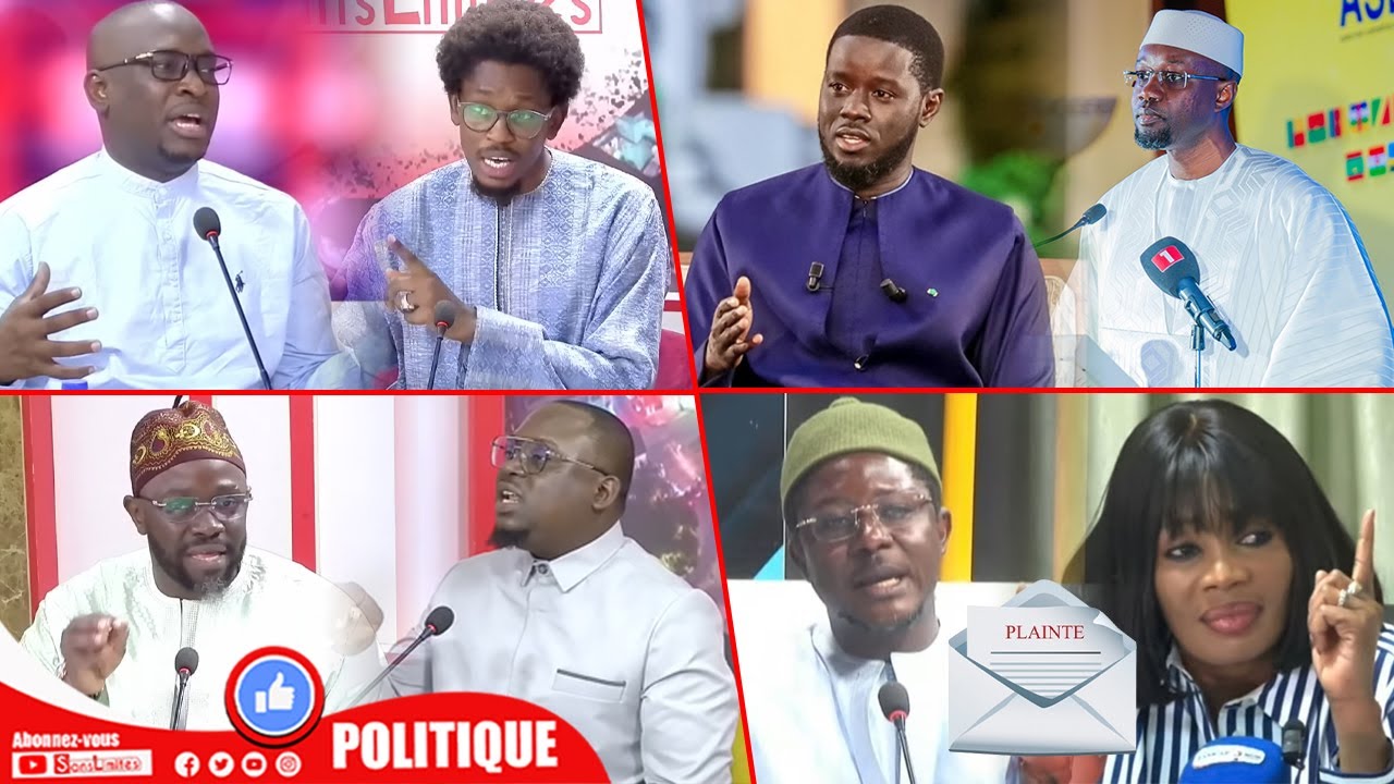 Derniere minute: Sortie de Sonko, plainte de C Bara contre MNF et position de Diomaye, le d&eacute;cryptage