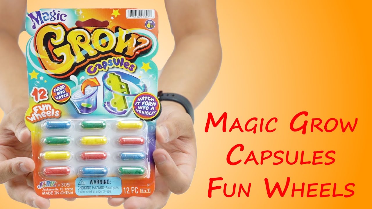 Magic Grow Capsules Fun Wheels