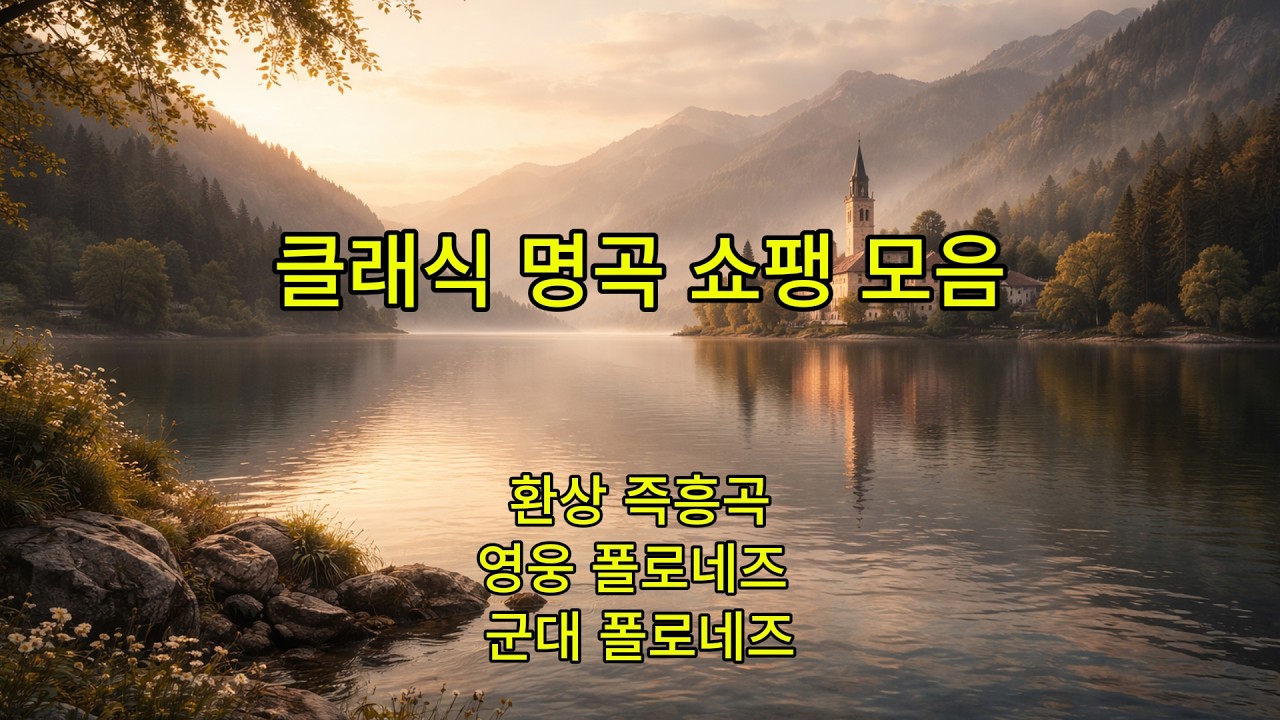 클래식 명곡 쇼팽 모음
