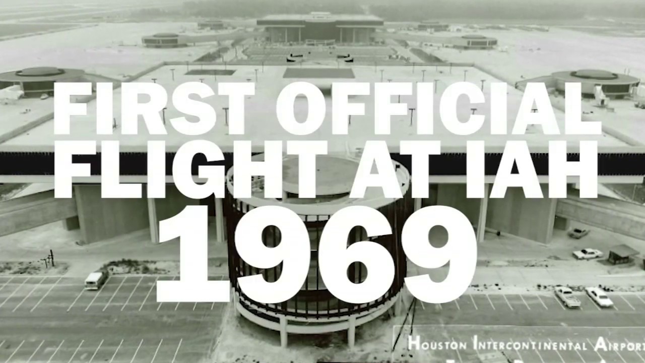50 years of IAH: Take a look at the airport in 1969