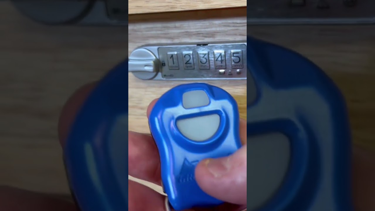 Electronic Cabinet Lock Programming Fob
