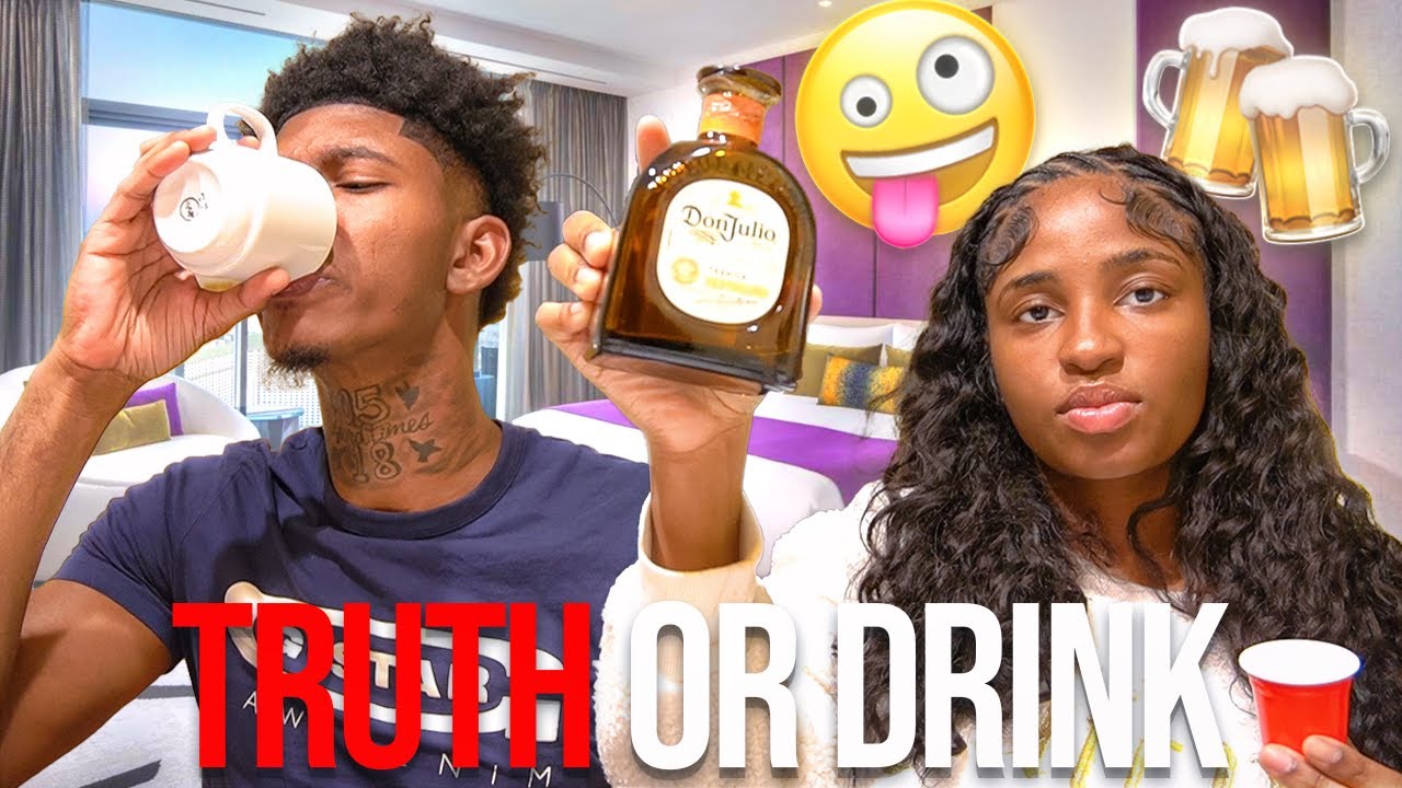 SPICY TRUTH OR DRINK W MY BESTFRIEND *got intense*