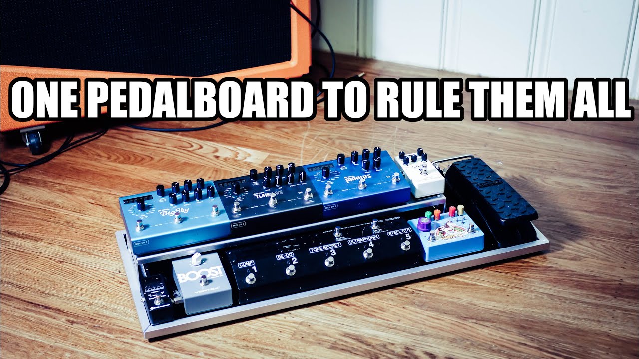 Ultimate Midi Pedalboard - Strymon Timeline, Bigsky, Mobius
