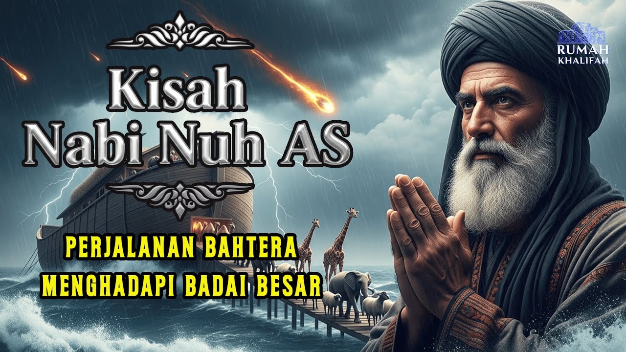 Kisah Nabi Nuh Membuat Bahtera Kapal Demi Menyelamatkan Umatnya Dan Hewan Yang Taat Kepada Allah SWT