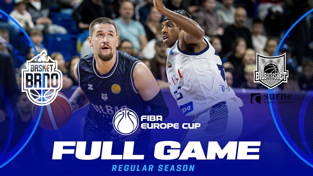 PUMPA Basket Brno v Surne Bilbao Basket | Full Basketball Game | FIBA Europe Cup 2025-26