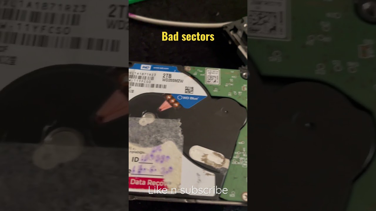 Hardisk Bad sectors removal