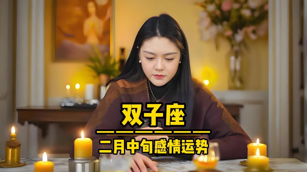 理性但不安分的双子座 &mdash;&mdash;二月中旬 感情走向#双子座#情感共鸣#塔罗星座#分手挽回#十二星座