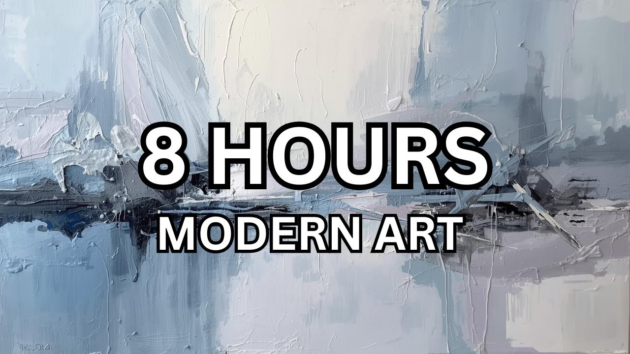 Modern TV Art – 8 Hours of Ambient Screen Art | No Music | Estate Haus