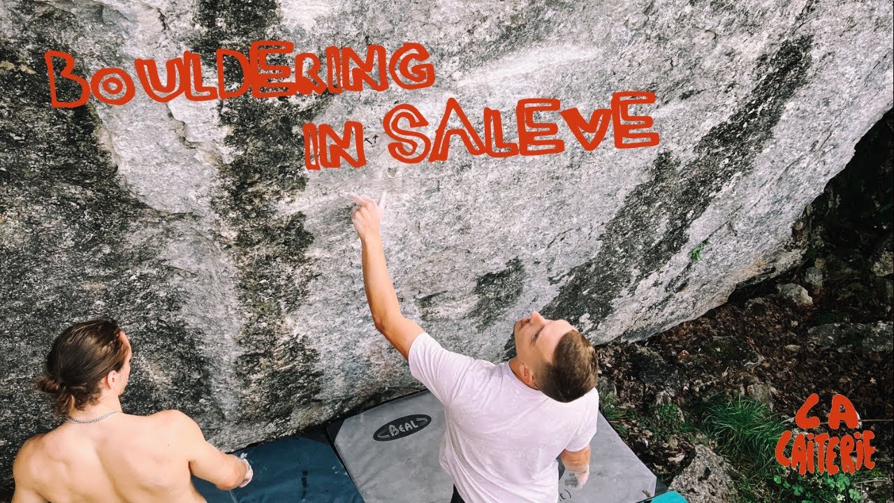 Bouldering in Sal&egrave;ve