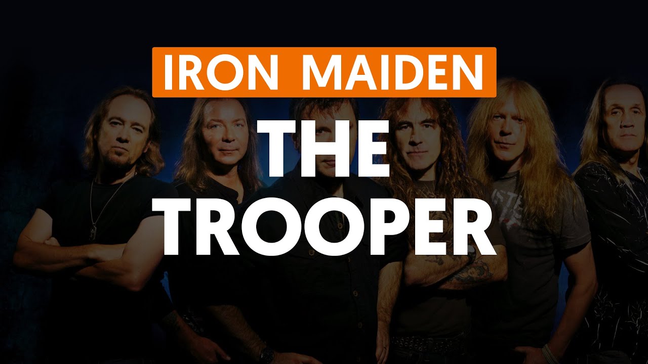 THE TROOPER - Iron Maiden | Como tocar na guitarra