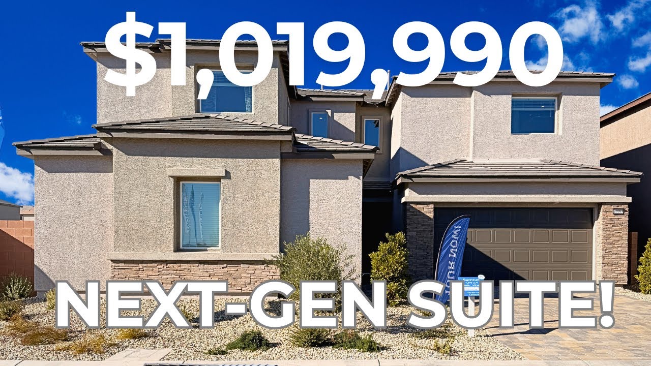 Inside a 5 bedroom 4.5 bath 4,375 sq ft Home with a Next-Gen Suite $1,019,990