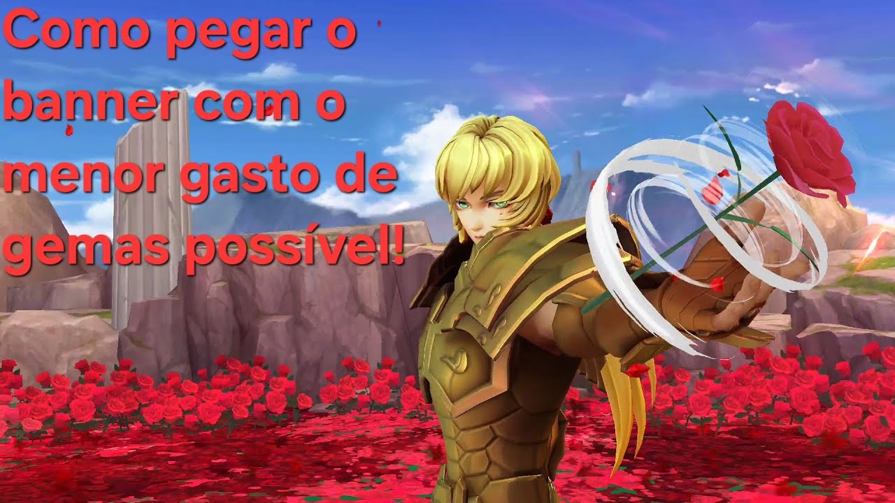 Saint Seiya Awakening: Pegando o banner com a menor quantidade possível de gemas!
