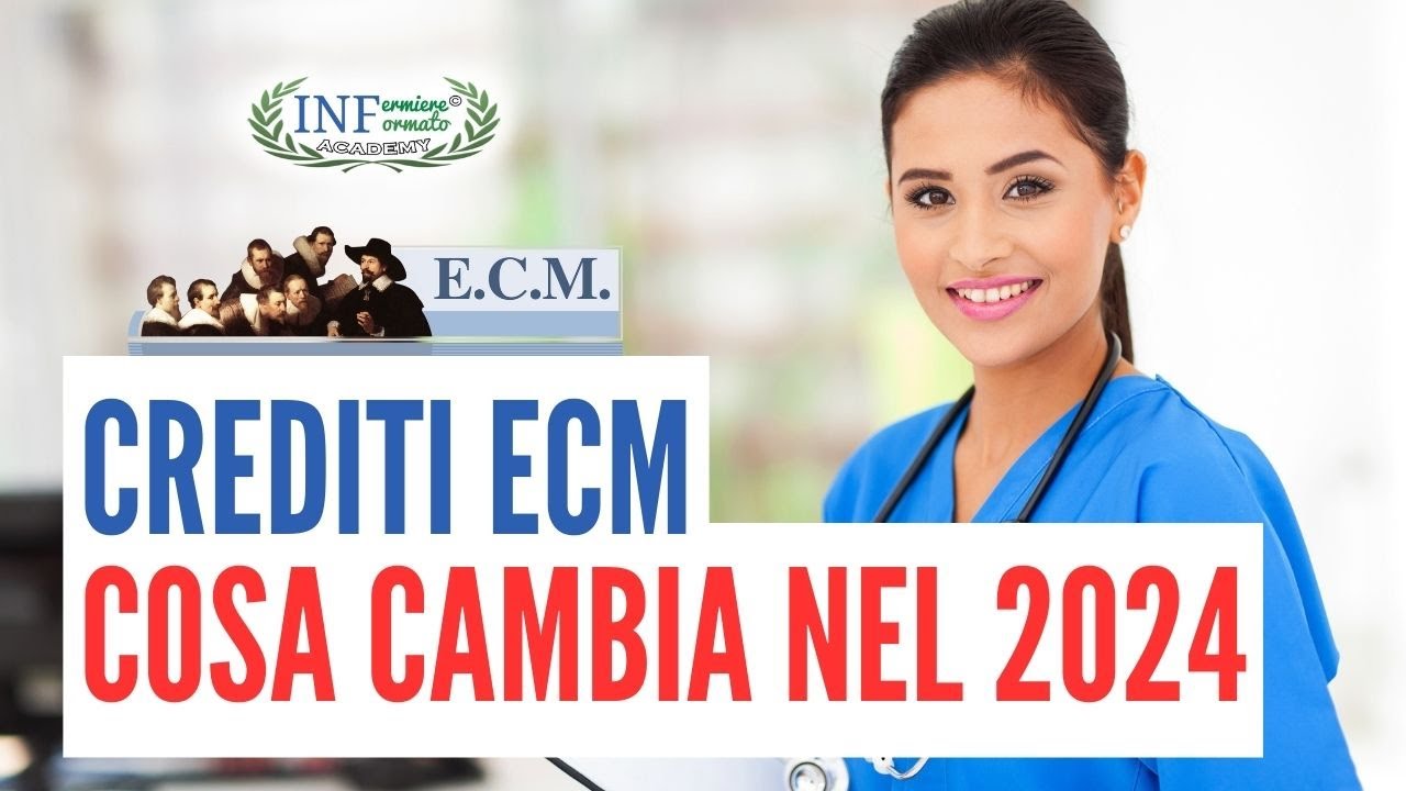 Sblocca la tua conoscenza dei crediti ECM: cambiamenti nel 2024