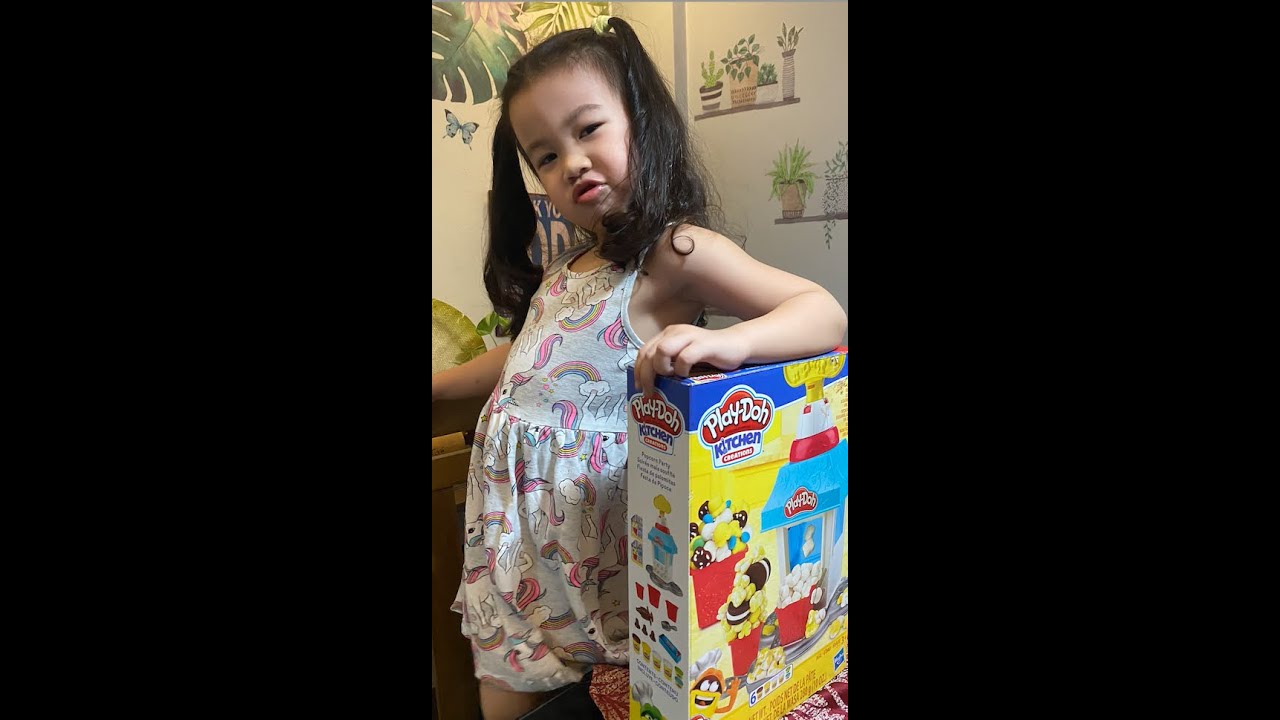 Play-Doh Kitchen PopCorn Unboxing