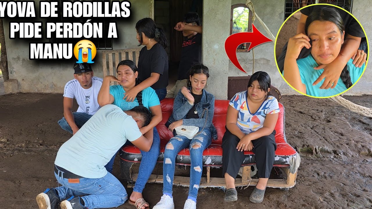 YOVA De Rodillas Le Pide Perdón A MANU Enfrente De MARITZA😭Ella Explot4 De Cel0s En Pleno Video😱