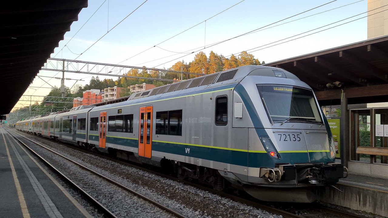 25/06/21 Vy (L1) BM 72 & Flytoget (F2) BM 71 at Sandvika station | Norway