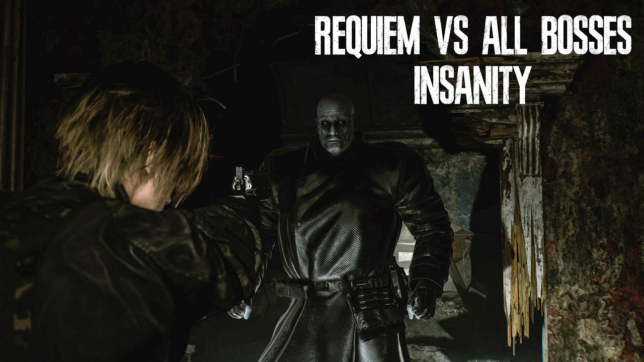 Resident Evil Requiem - Requiem Vs. All Bosses (Insanity, 4K 60FPS)