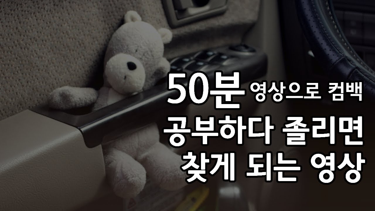 공부하다 졸리면 찾게 되는 영상 🎬 (50분 영상으로 컴백)