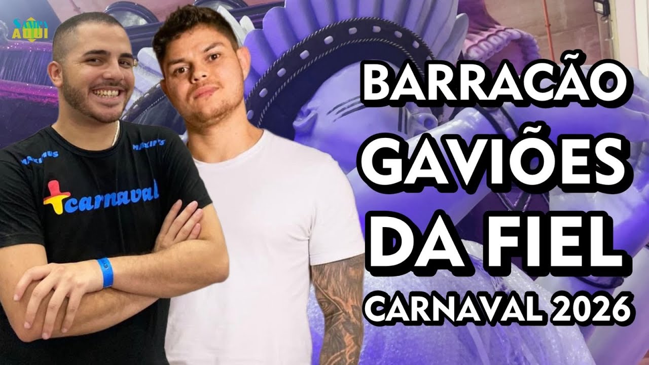 🏙️ Barracão da Gaviões da Fiel pro Carnaval 2026 + Mudanças Módulos de Jurados